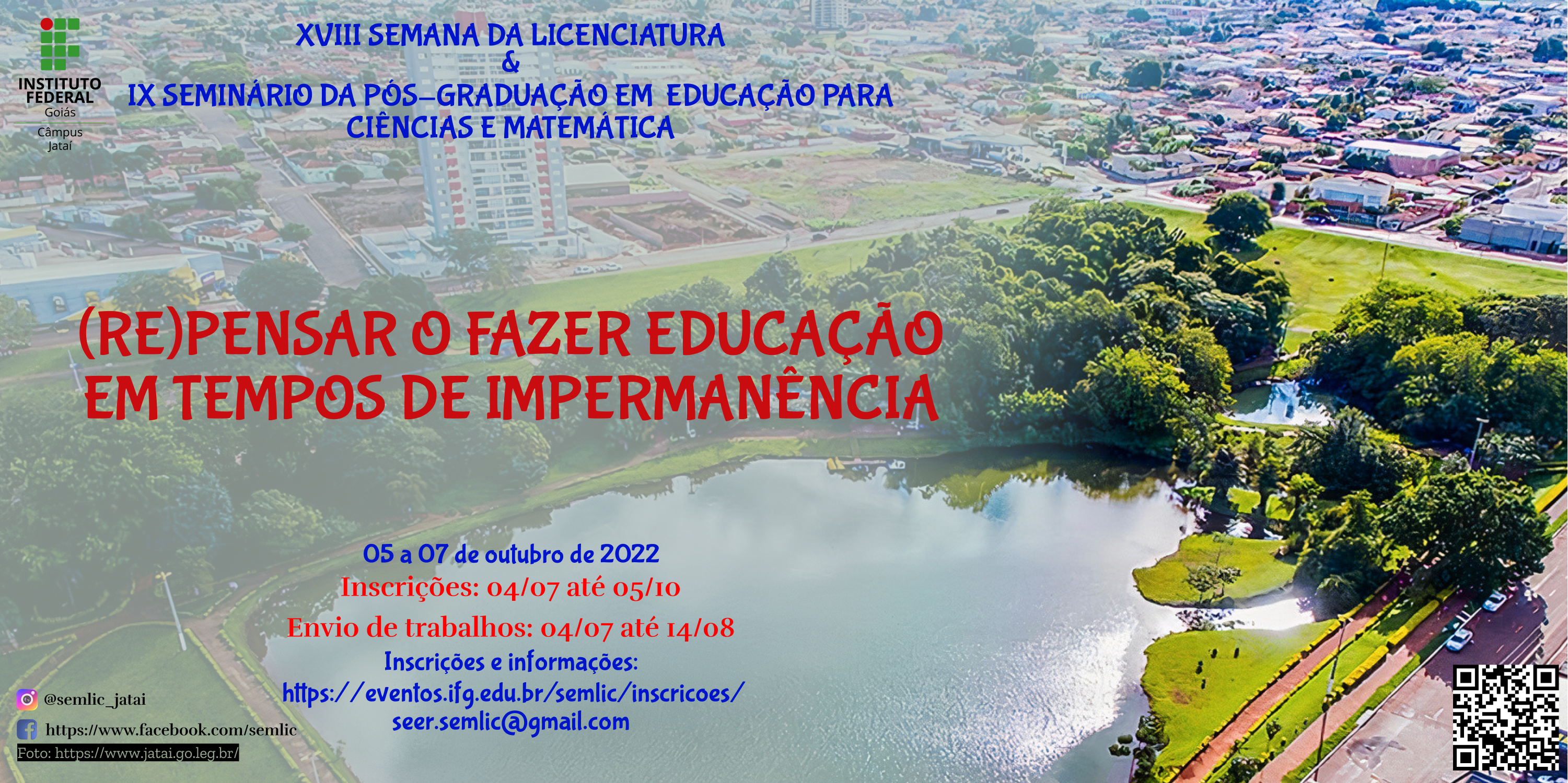 Instituto Federal de Goiás - Inscrições abertas para seminário sobre  estudos linguísticos