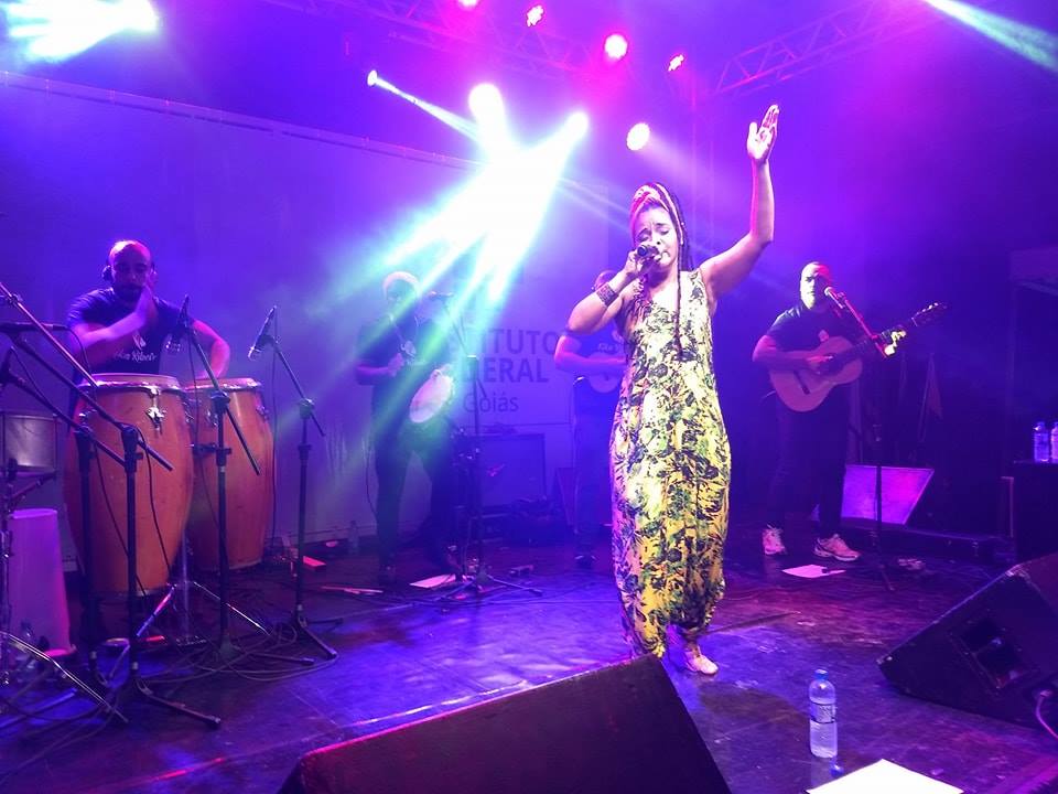 Show de Kika Ribeiro encerra primeiro dia do III Encontro de Culturas Negras