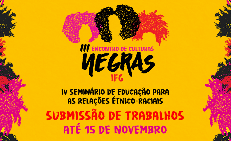 Submissões de trabalhos até o dia 15
