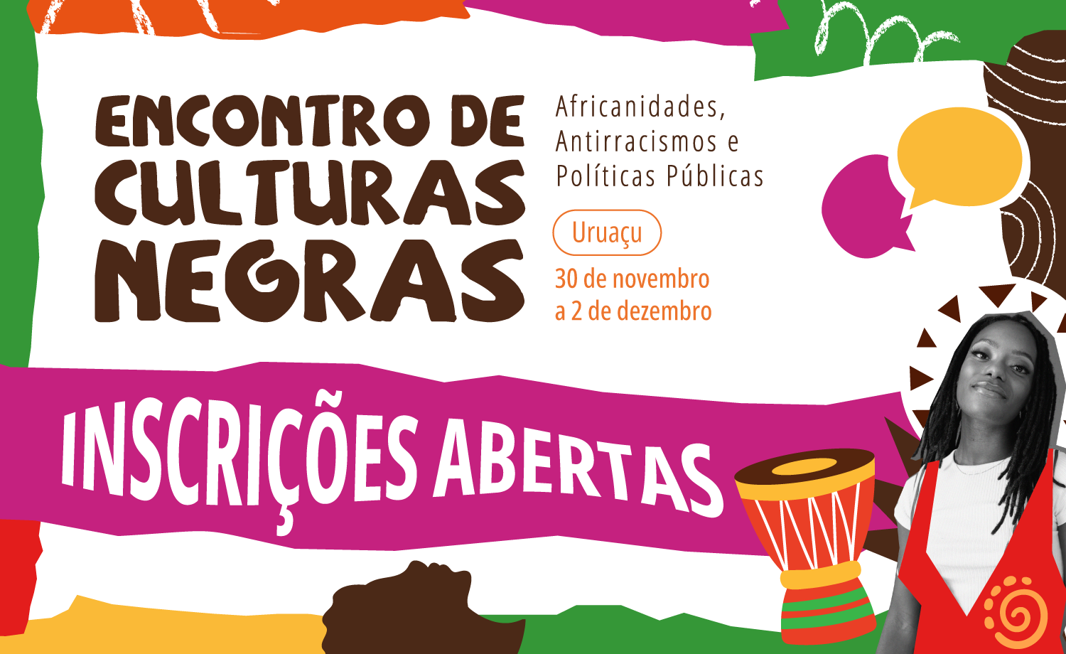 Abertas as inscrições para o 5º Encontro de Culturas Negras do IFG