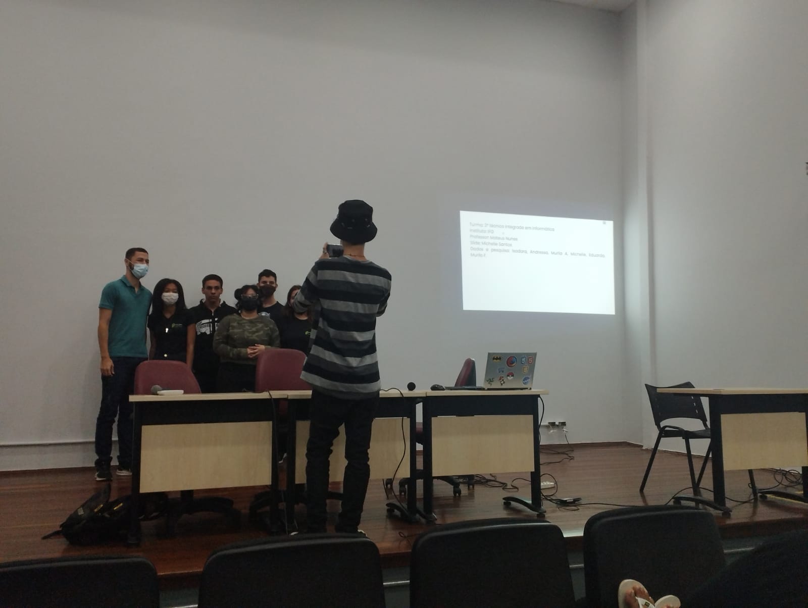 Apresentação de trabalhos - 2° e 3° ano do Técnico em Informática