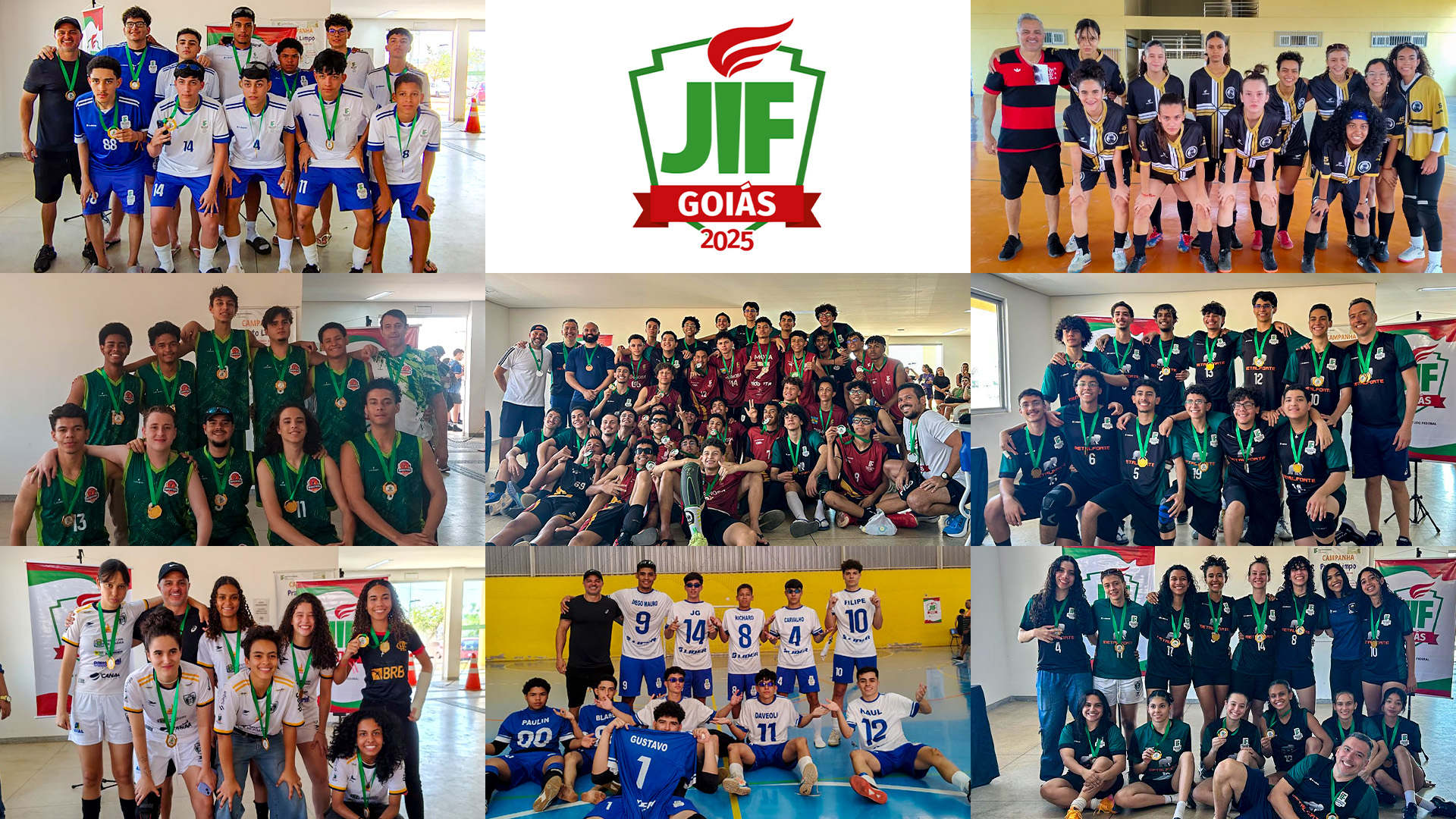 Câmpus Goiânia conquista medalhas de ouro no JIF Goiás 2025 e garante vaga para etapa Centro-Oeste