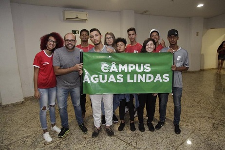 Câmpus Águas Lindas participou da etapa do JIF Goiás
