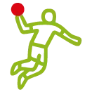 Ícone da modalidade Handebol